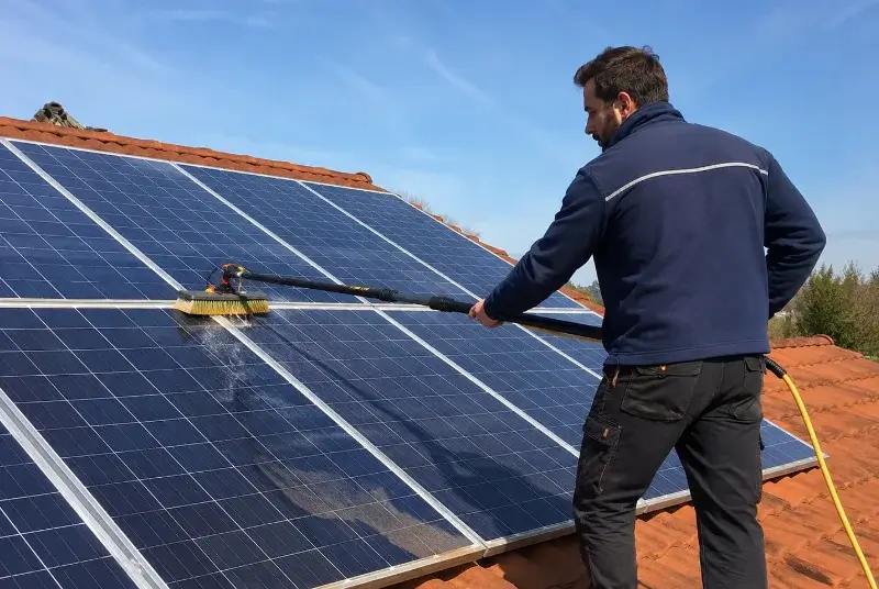 Nettoyage et entretien de panneaux solaires à Ayse