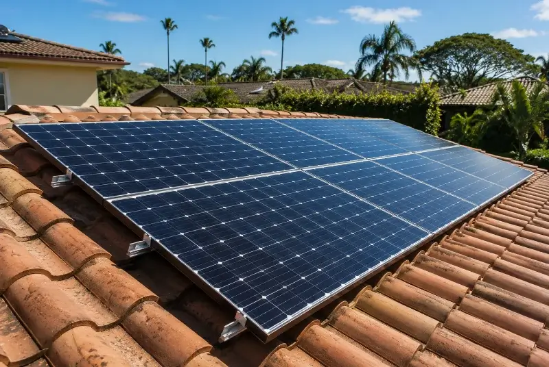 Installation de panneaux solaires à Ayse